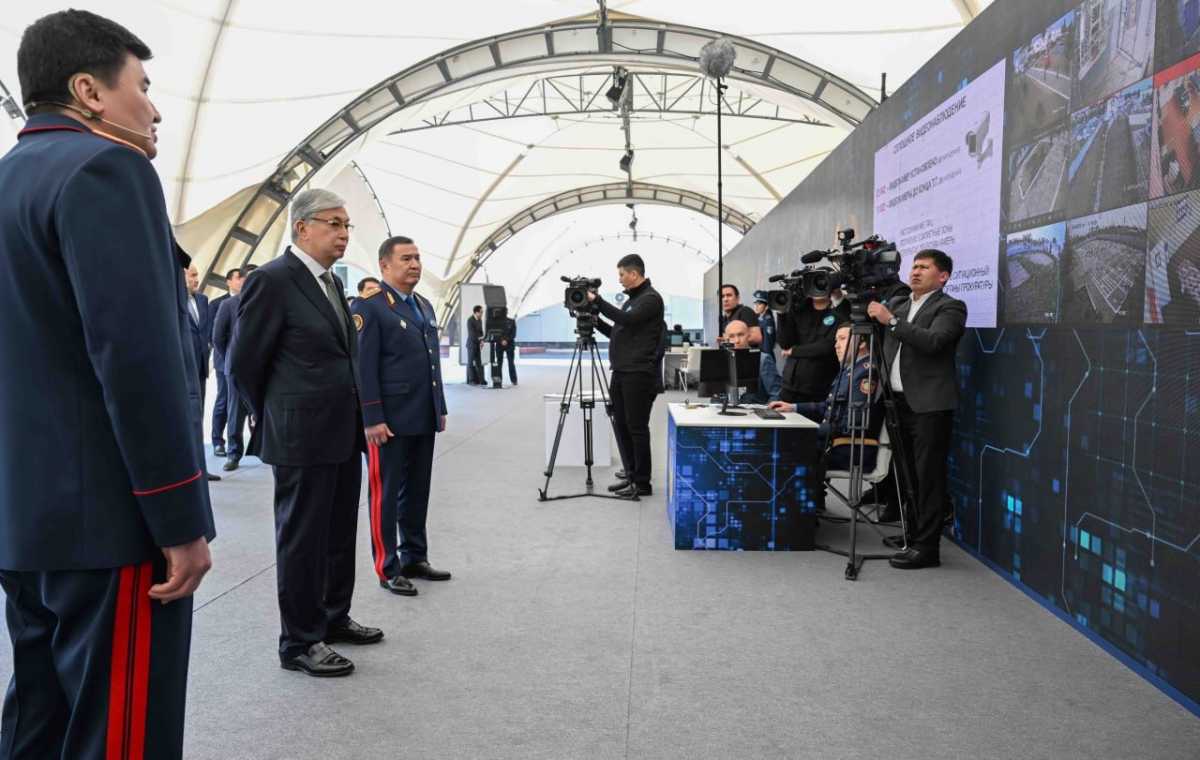 Токаев поручил ввести уголовную ответственность в отношений лиц, повреждающих системы видеонаблюдения