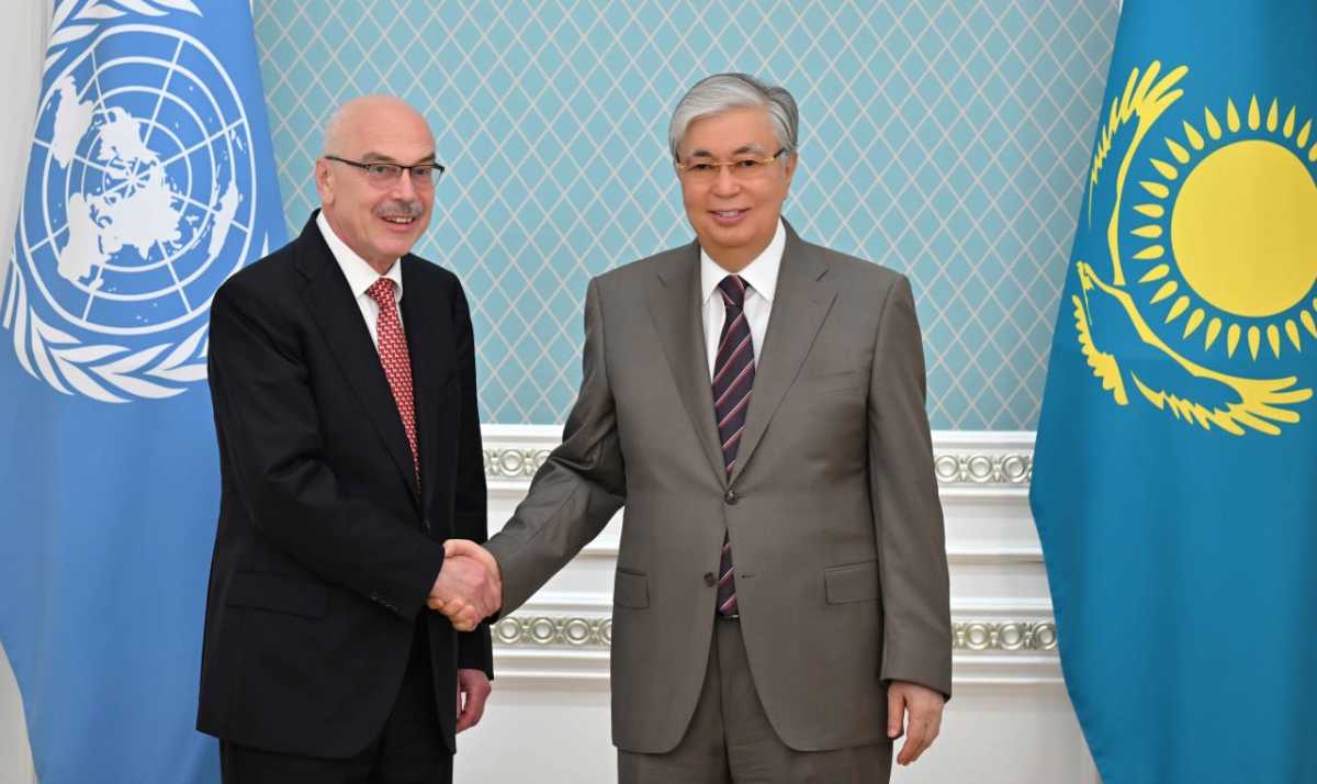 Токаев провёл переговоры с заместителем генсека ООН