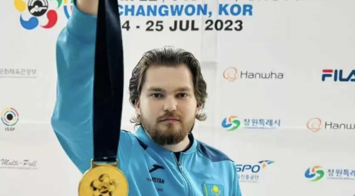 Казахстанец Никита Чирюкин завоевал «золото» на ЧМ по пулевой стрельбе среди юниоров