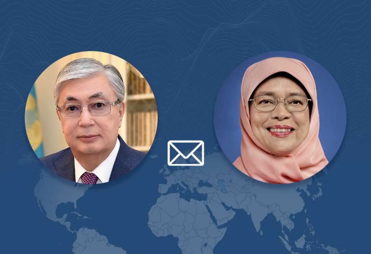 Токаев направил поздравительную телеграмму президенту Сингапура