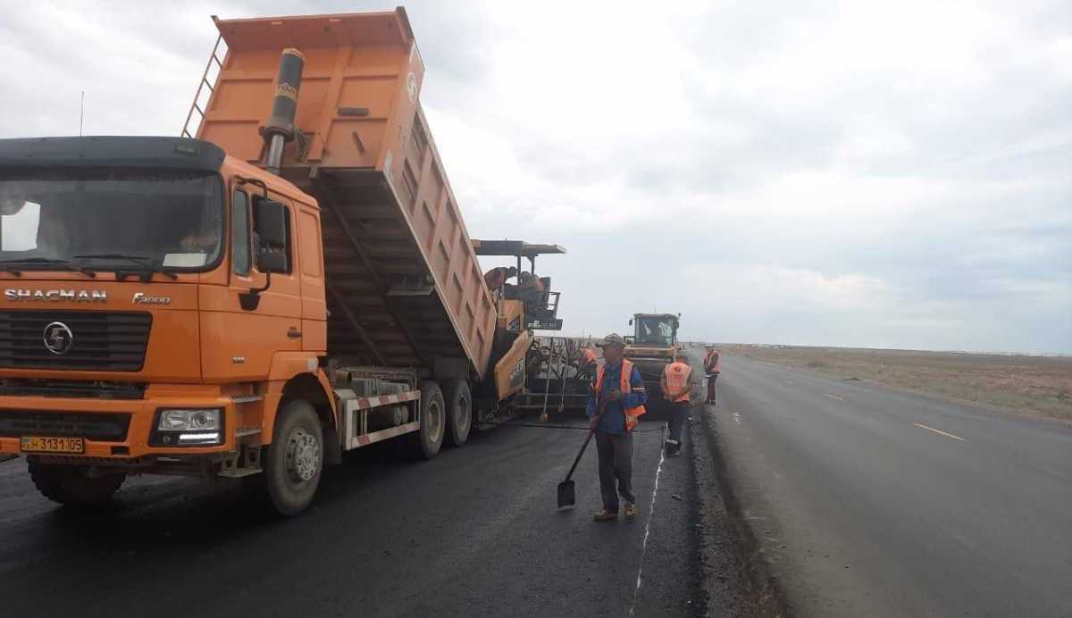 127 км участка дороги «Балхаш-Бурылбайтал» введут в эксплуатацию до конца сентября