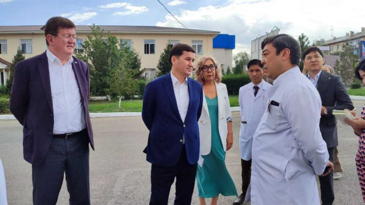 Председатель правления ФСМС Сабит Ахметов с рабочим визитом посетил Алматинскую область