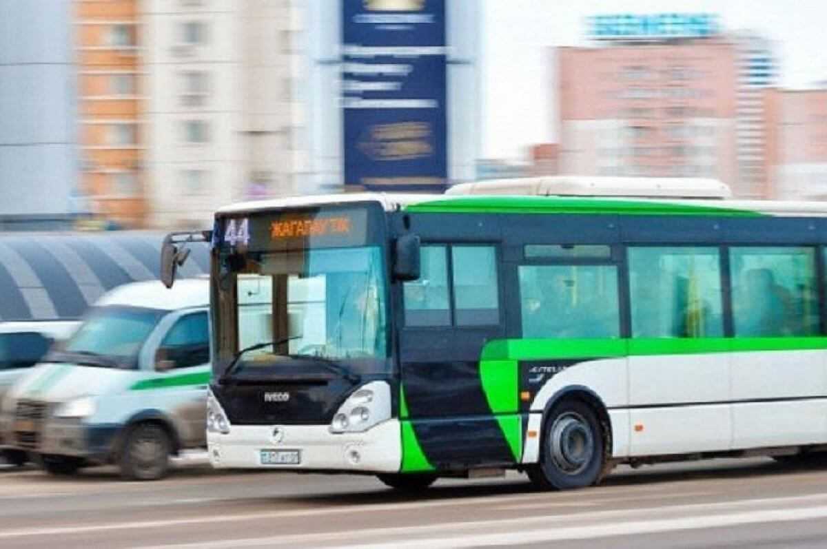20 новых автобусов выехали на линию в Астане