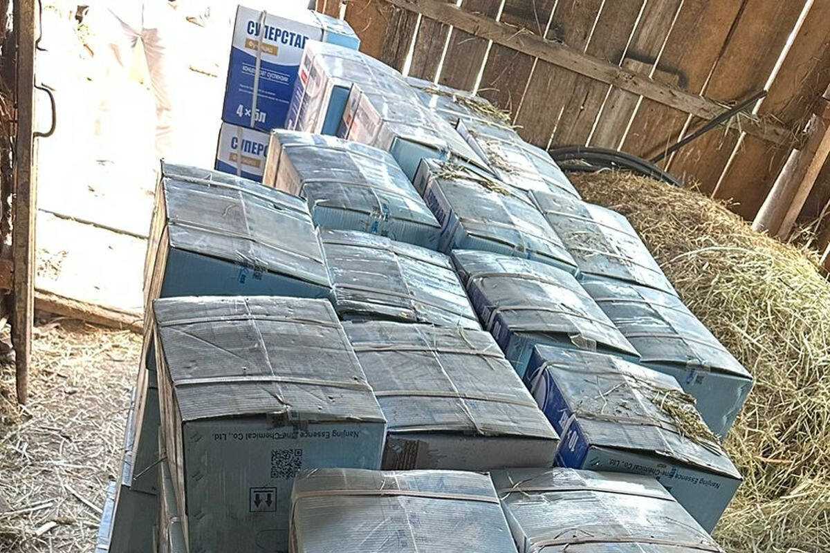 В СКО украли особо крупную партию гербицидов
