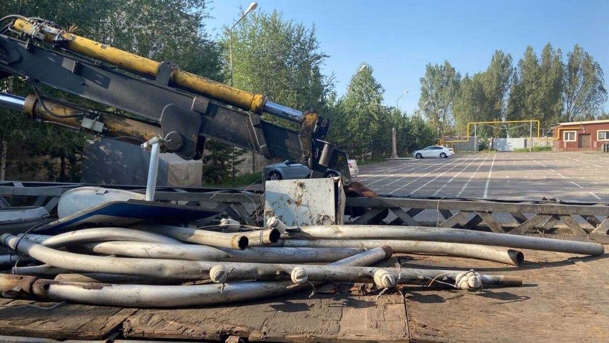 Столбы освещения на 80 млн тг украли в Алматы