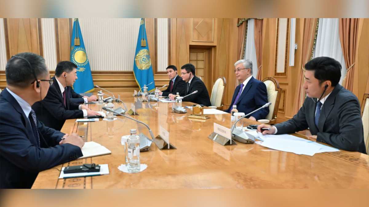 Токаев принял президента корпорации SINOPEC