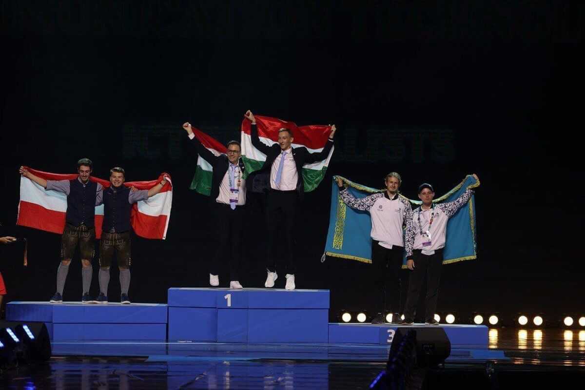 Сборная Казахстана завоевала две медали на чемпионате EuroSkills