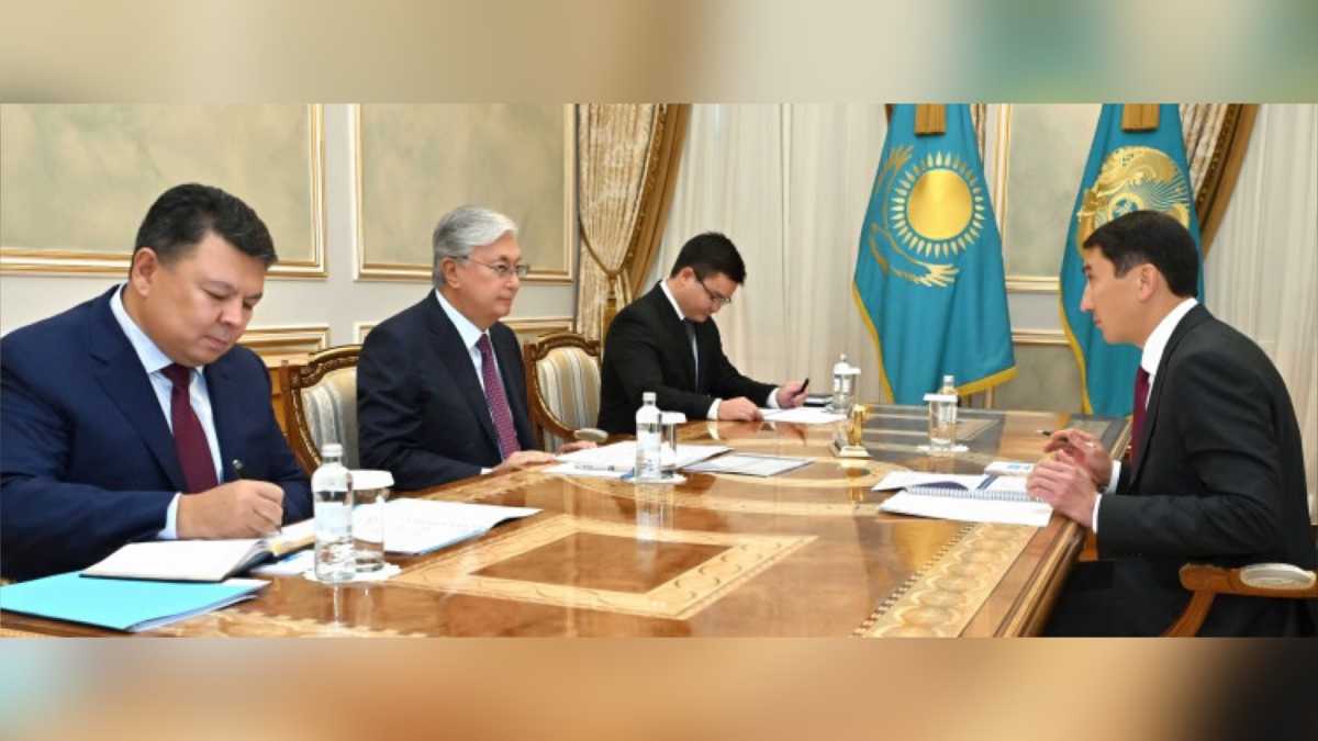 Токаев принял председателя правления «КазМунайГаза»