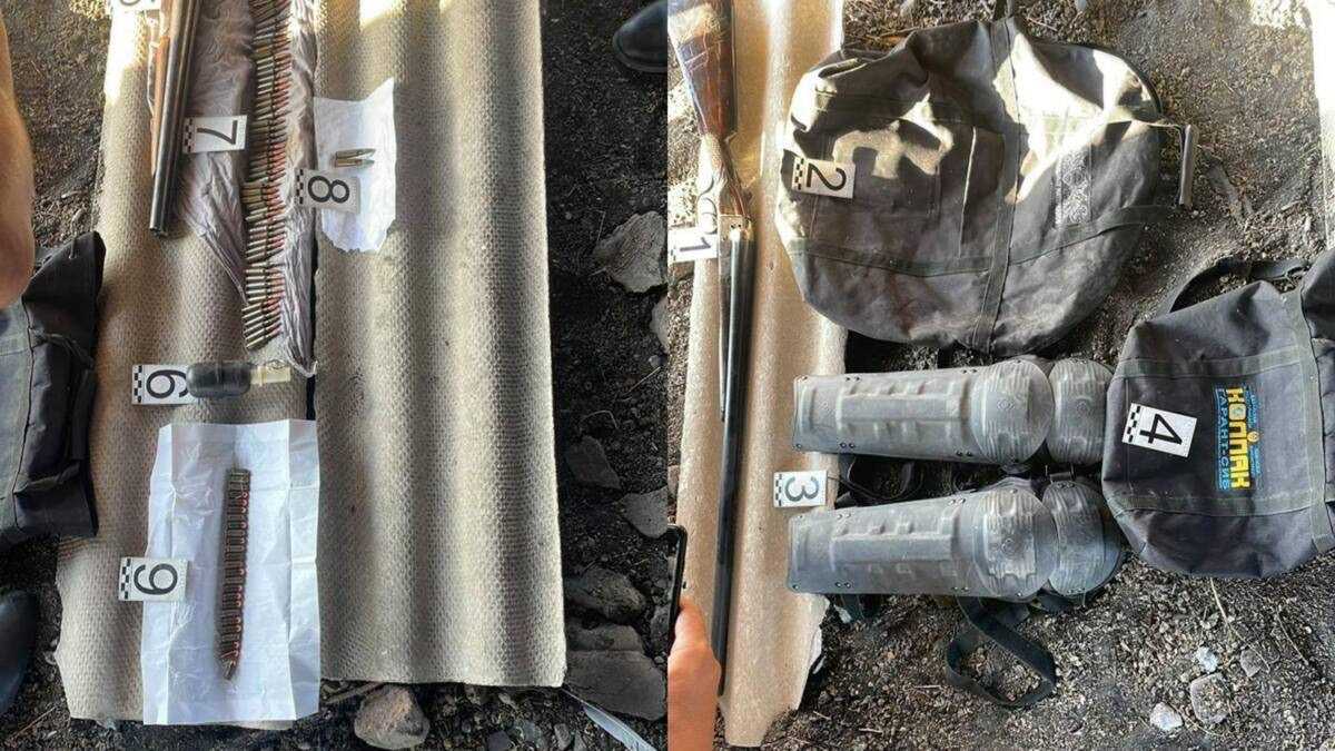 Сумку с боеприпасами обнаружили возле железнодорожного переезда в Жамбылской области