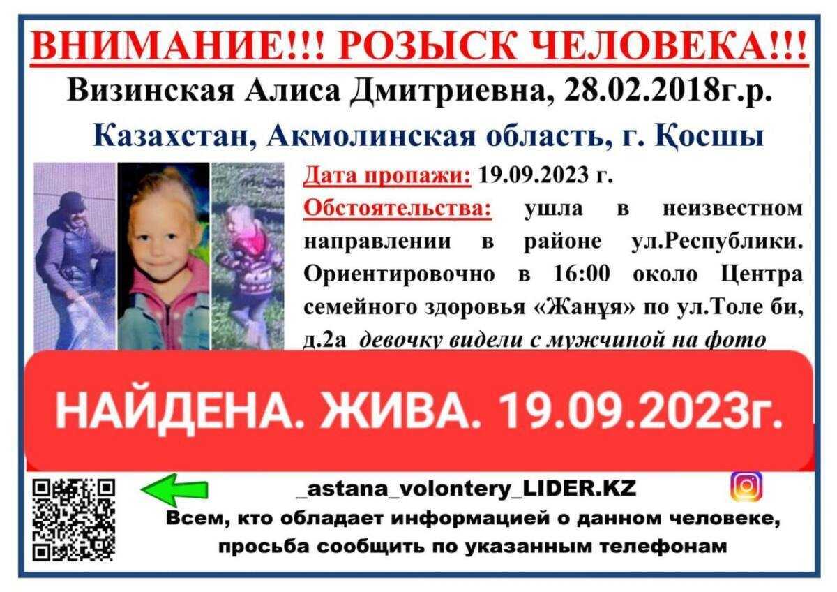 Пьяный отец забыл 5-летнюю дочь у знакомого: ребенка увезли в Астану попрошайничать