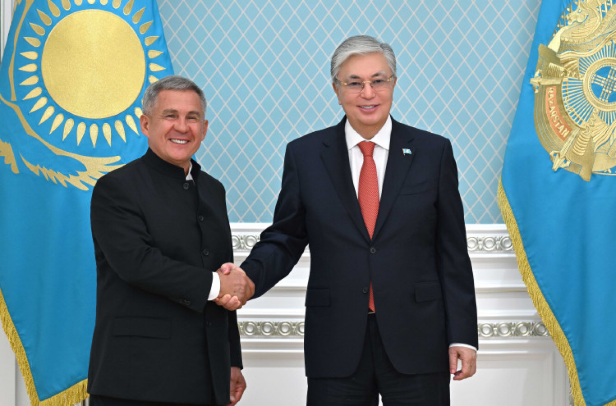 Токаев принял раиса Татарстана