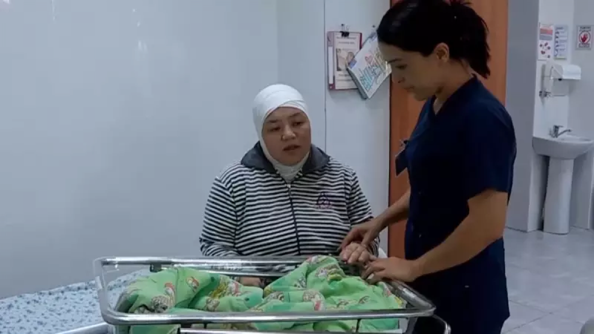 В Туркестанской области 40-летняя женщина родила 11-го ребёнка
