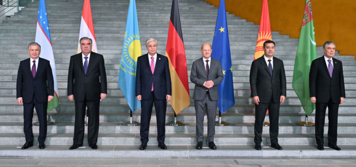 Касым-Жомарт Токаев принял участие во встрече глав государств Центральной Азии с канцлером Германии