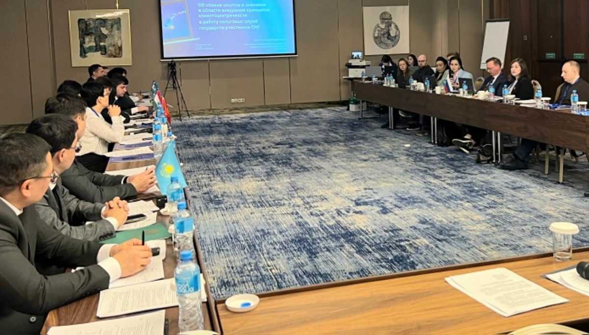 XXX заседание Координационного совета руководителей налоговых служб стран СНГ стартовало в Астане