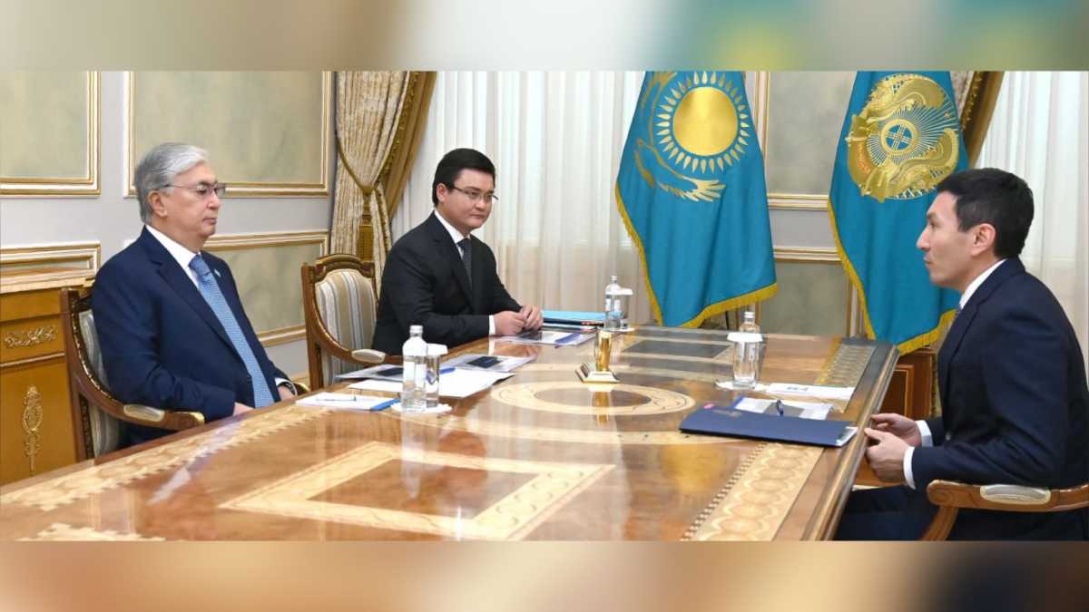 Касым-Жомарт Токаев принял председателя правления «Самрук-Казына»