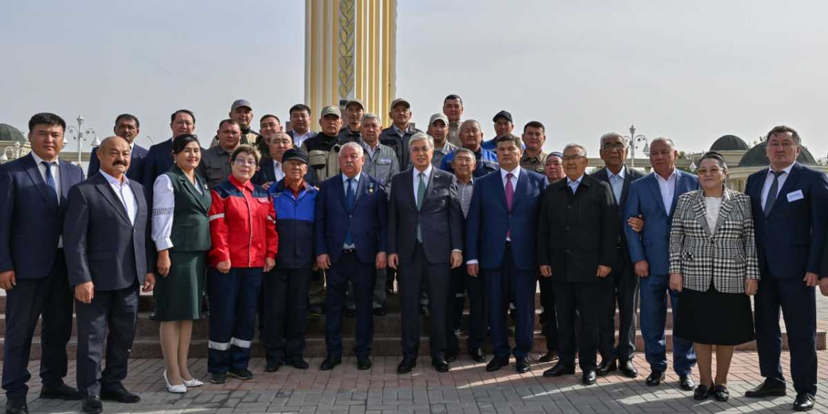Токаев встретился с сельскими тружениками в Кызылординской области