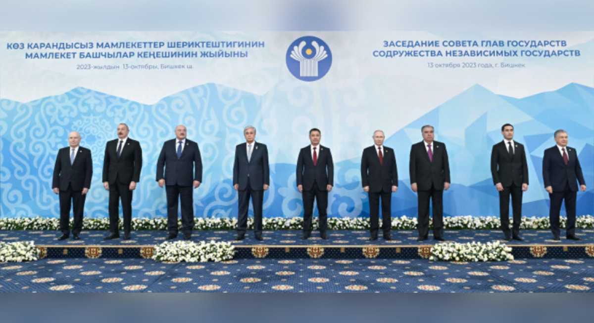 Токаев принял участие в заседании совета глав государств-участников СНГ