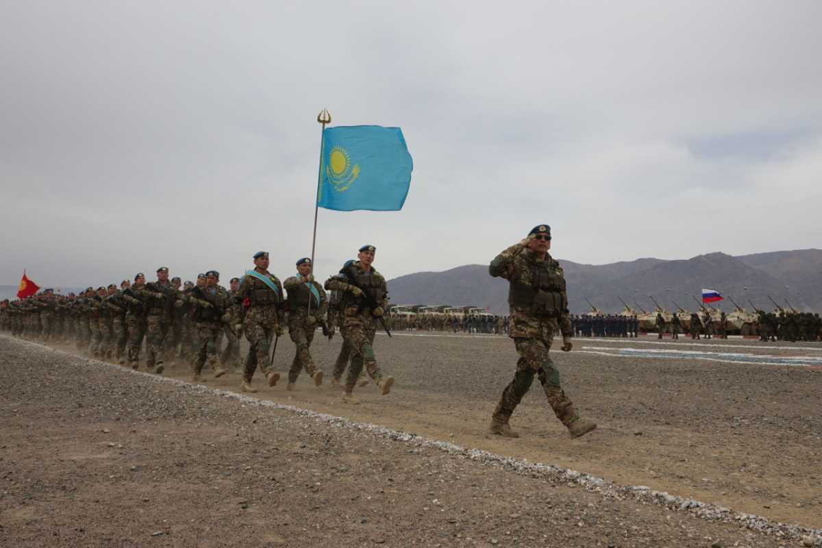 В Кыргызстане завершились учения с миротворческими силами ОДКБ