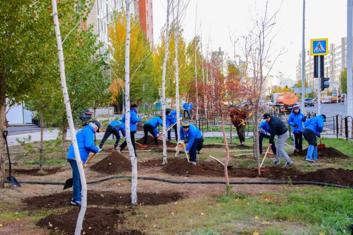 Зеленый месяц: Порядка 5000 зеленых насаждений появились в столице