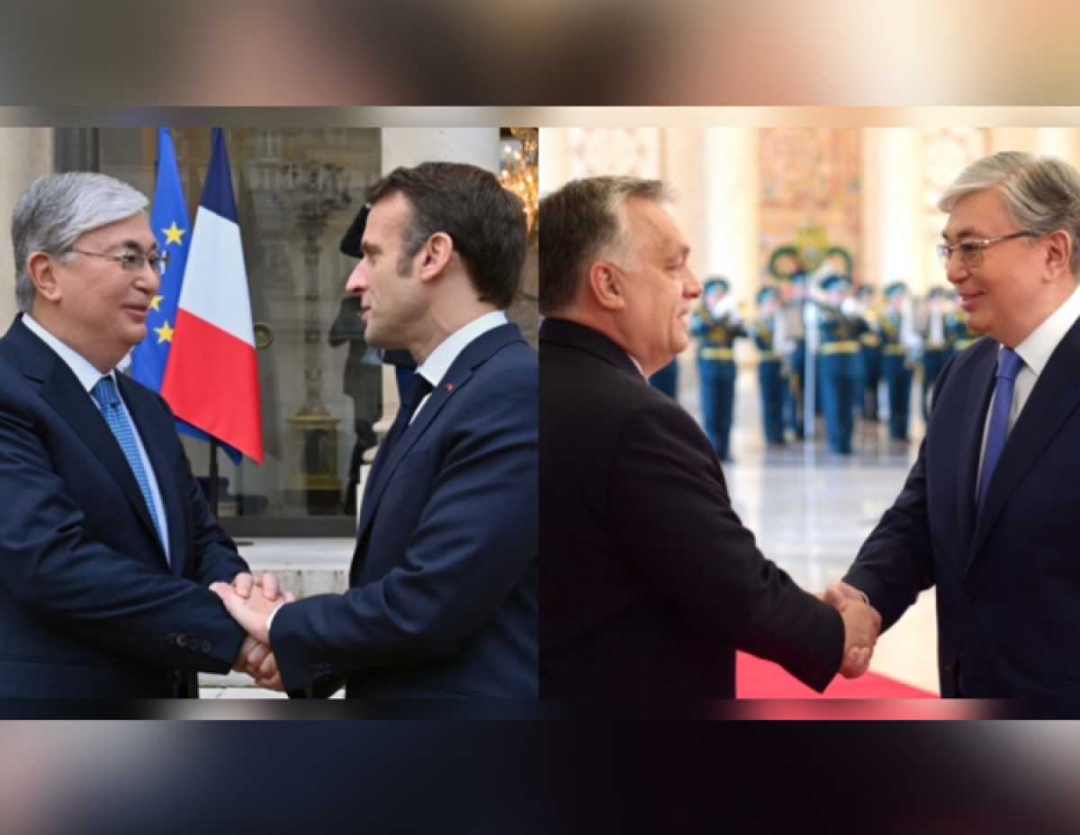 Макрон и Орбан посетят Казахстан