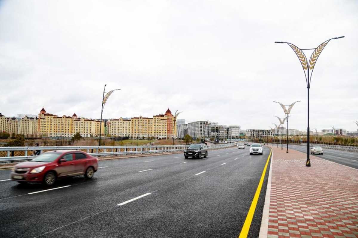 Новый мост разгрузит оживленные участки в Астане