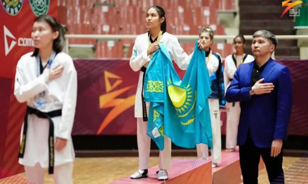 Казахстанские таеквондисты завоевали 13 медалей на турнире в Пакистане