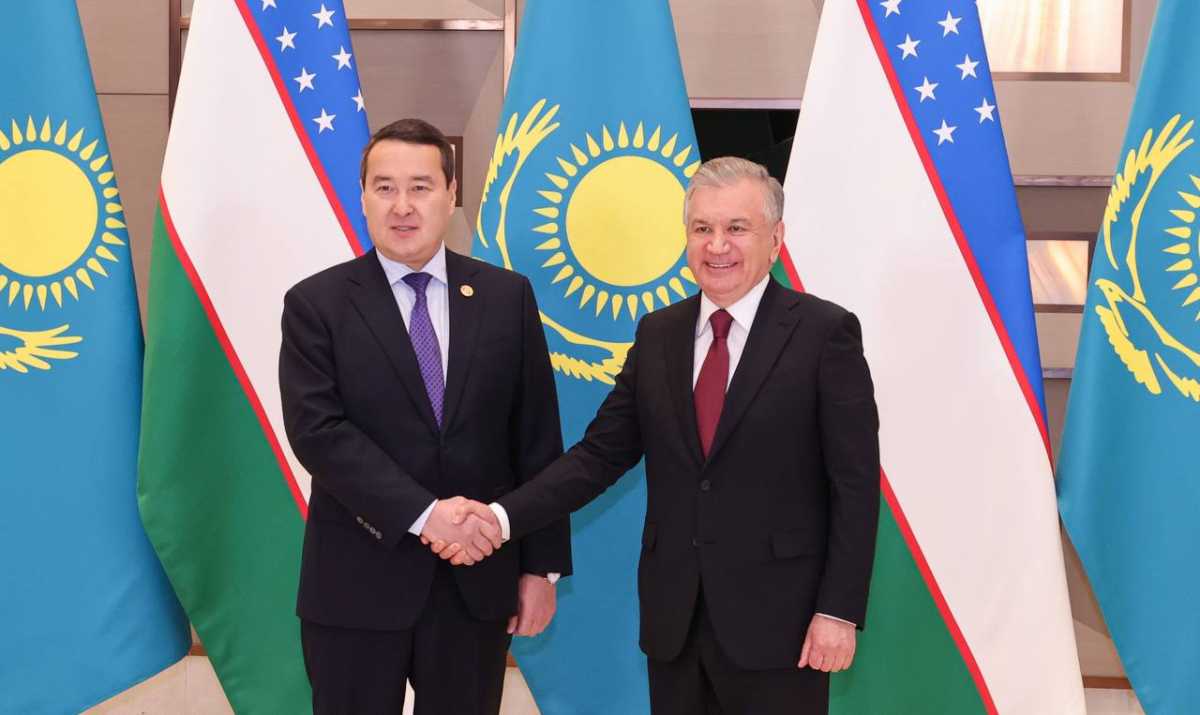 Алихан Смаилов на встрече с Президентом Узбекистана: «Мы ведём активную работу по доведению взаимной торговли до 10 млрд долларов»