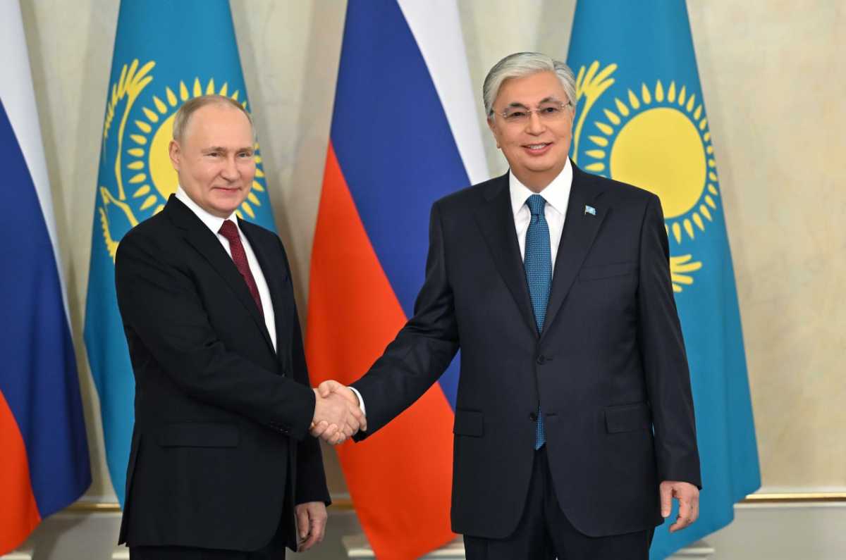 Токаев и Путин приняли участие в пленарном заседании ХIХ Форума межрегионального сотрудничества Казахстана и России