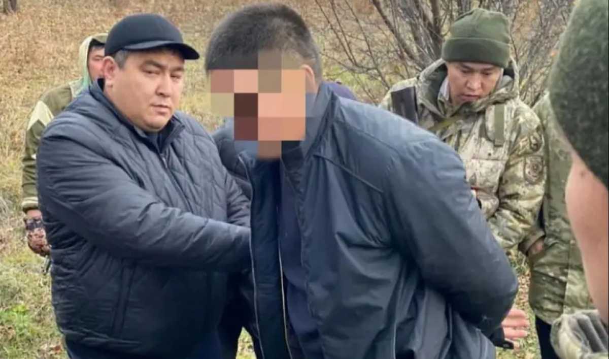 Подозреваемого в изнасиловании подростка задержали в горах в Жетысуской области