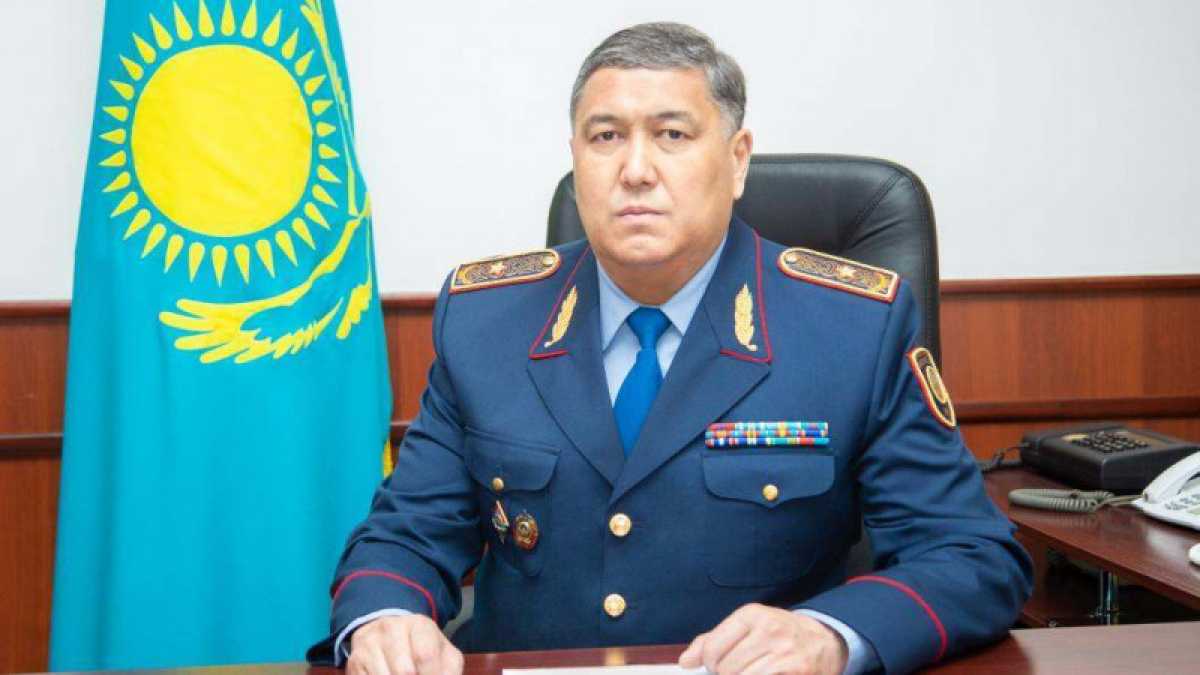 Начальника полиции области Жетысу освободили от должности после скандала