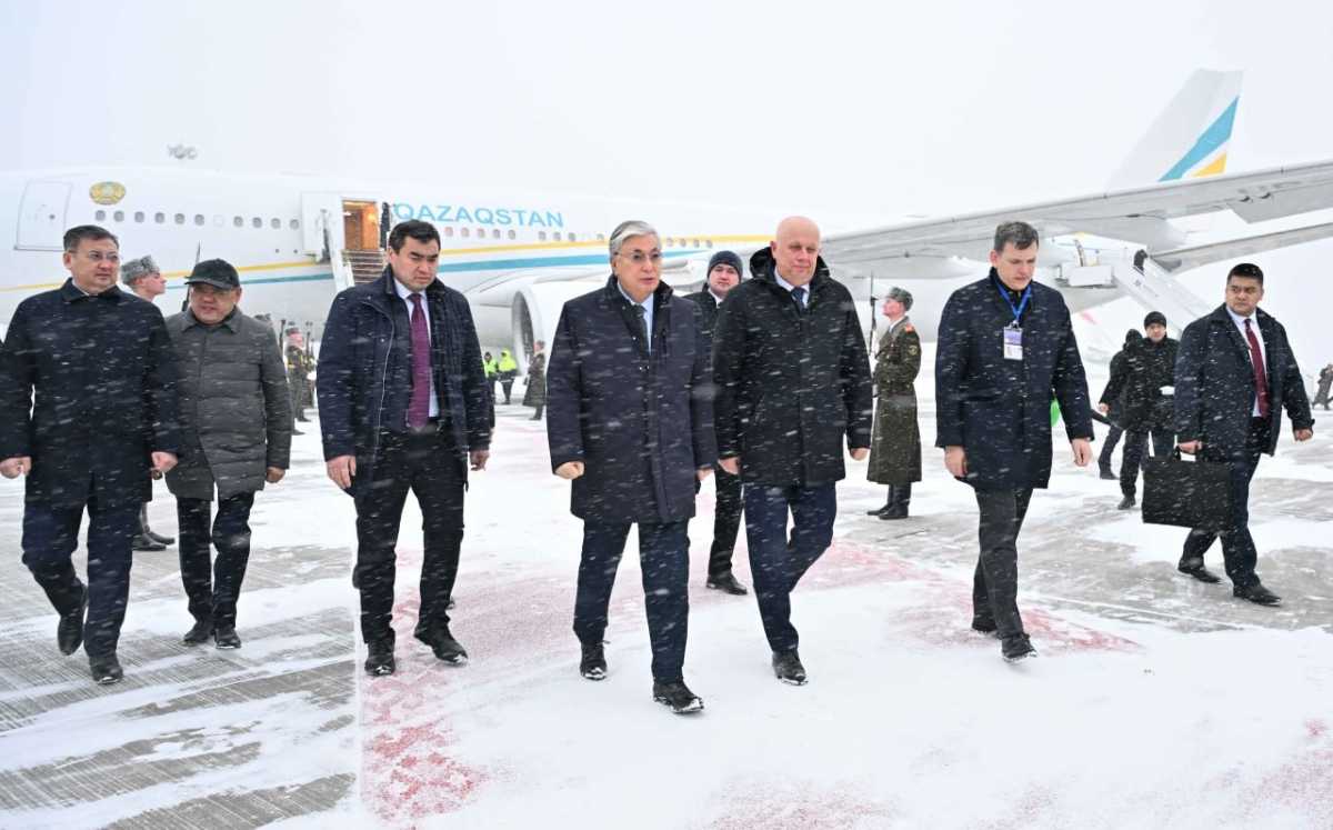 Токаев прибыл в Минск - фото
