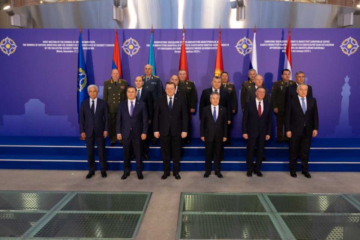 Министр обороны Казахстана принял участие в заседаниях уставных органов ОДКБ