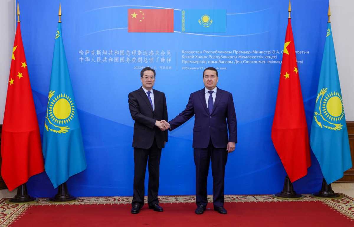 Смаилов предложил расширить перечень казахстанско-китайских проектов в области индустриализации