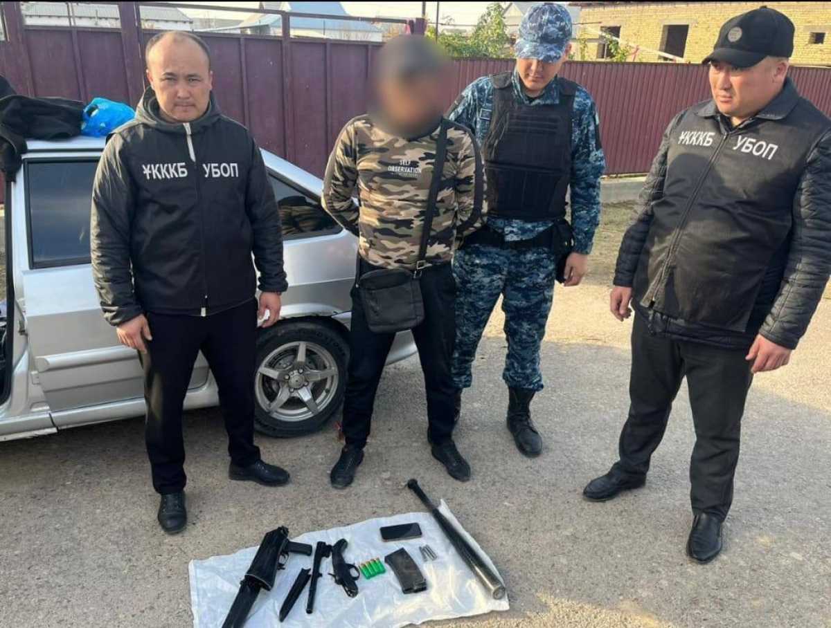 Оружие и патроны изъяли у жителя Туркестанской области
