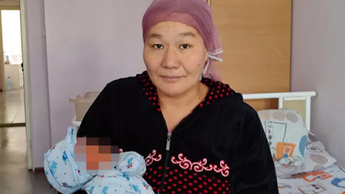 Младенец-гигант родился в Кызылорде