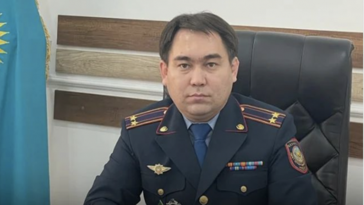Назначен новый начальник полиции Талдыкоргана