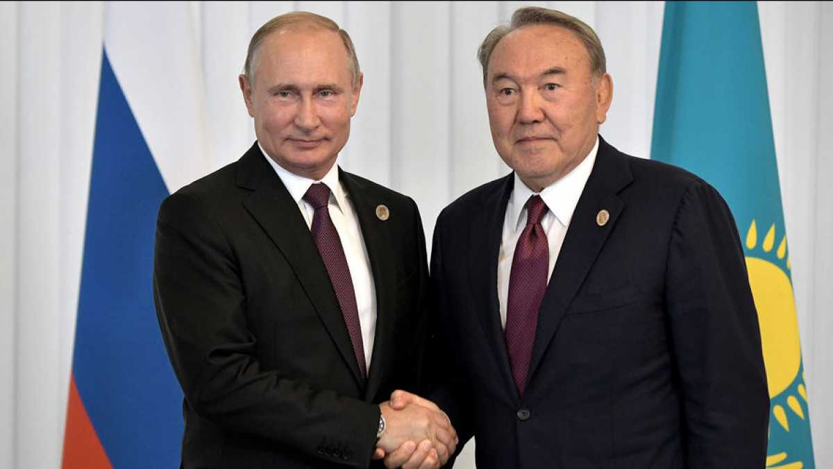 Назарбаев встретился с Путиным в Москве