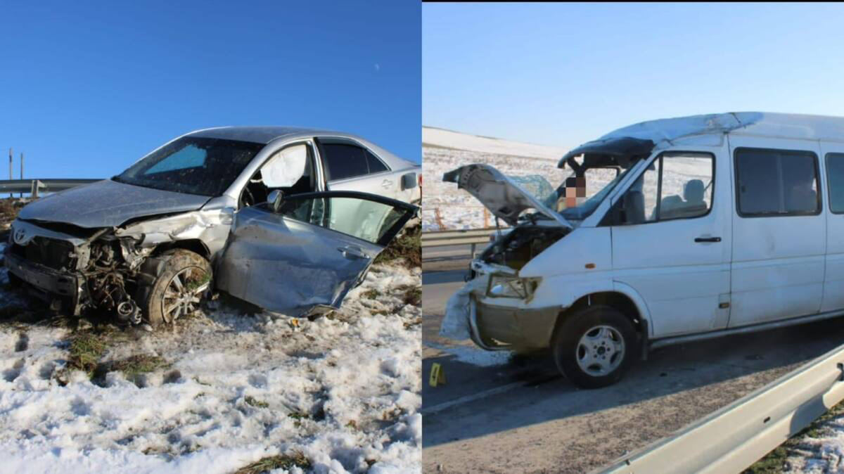 Пассажирка погибла в ДТП на трассе в Туркестанской области