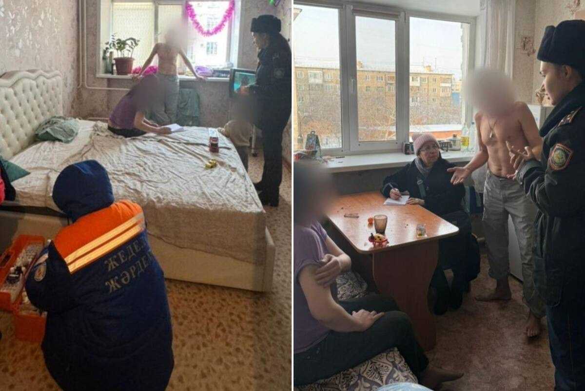 Бардак и пьянство: комиссия поместила в больницу ребёнка из неблагополучной семьи в Павлодаре