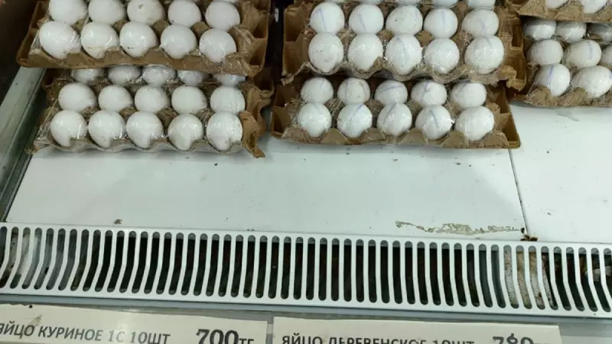 Новые цены на яйца ужаснули жителей Актау