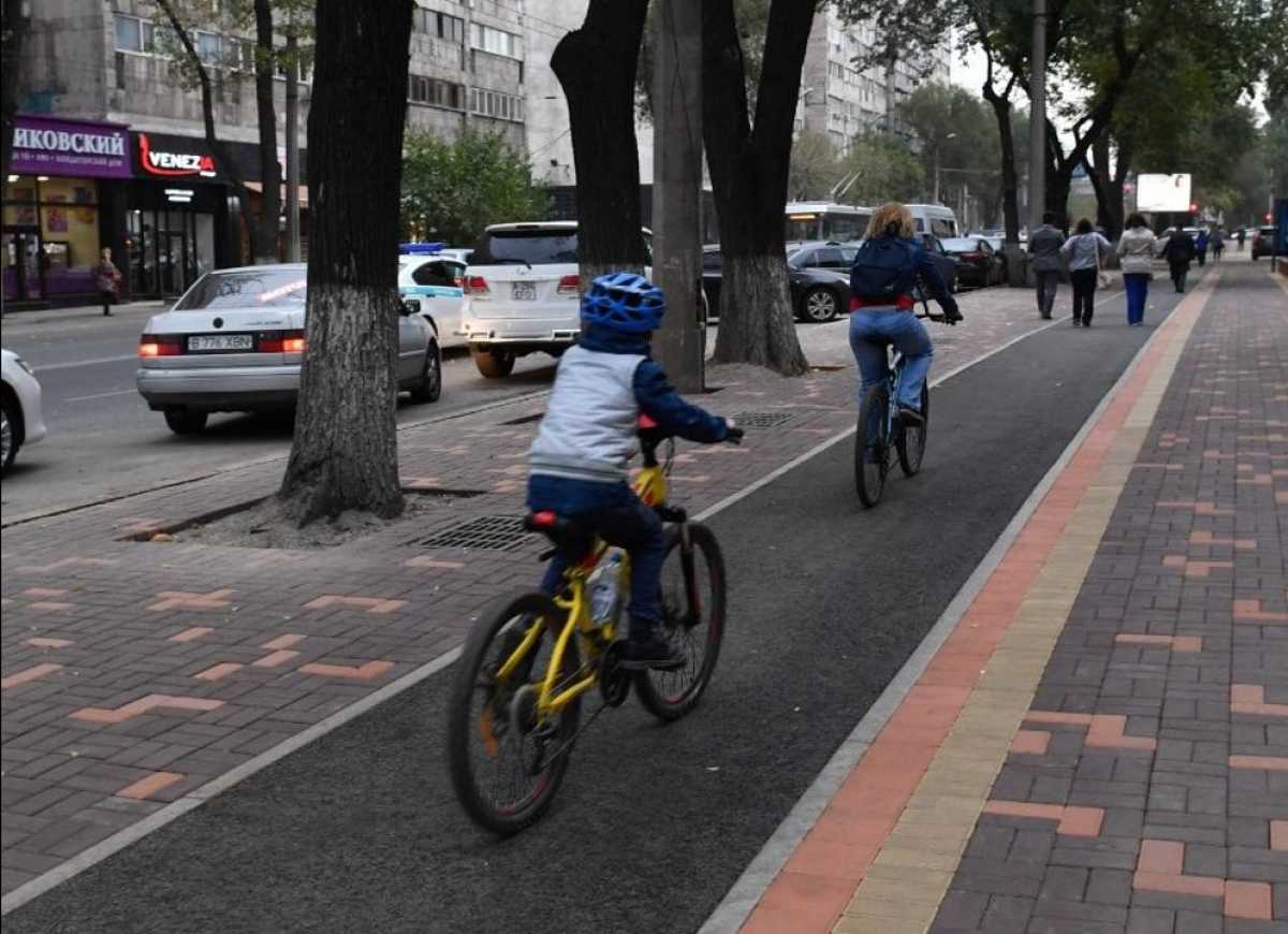 В Алматы в текущем году разработают проекты для 20 км велоинфраструктуры