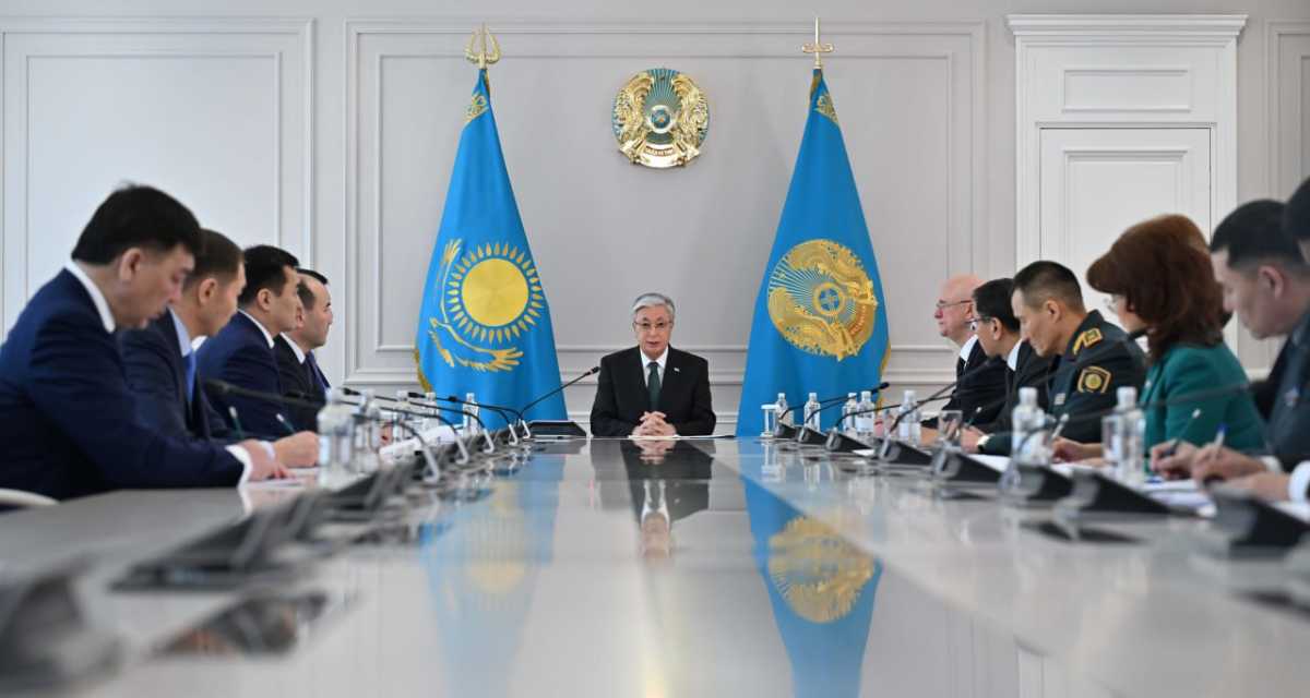 Касым-Жомарт Токаев провёл совещание по вопросам сейсмической безопасности