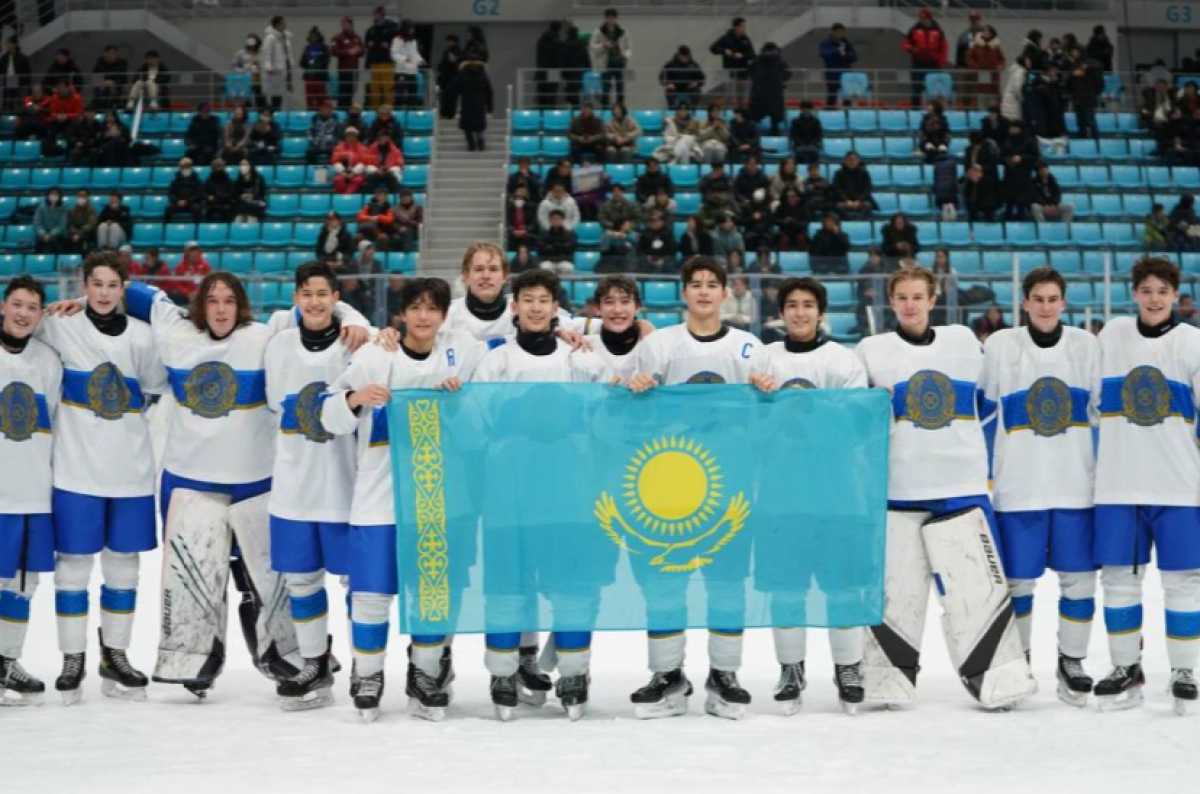 Казахстанские хоккеисты выиграли «бронзу» юношеской олимпиады в Канвоне