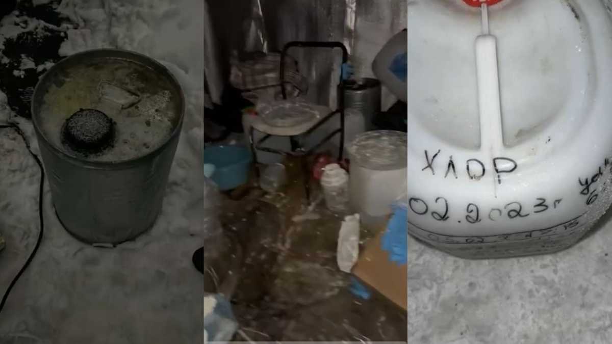Мужчина «варил» наркотики в доме родственников в Алматы