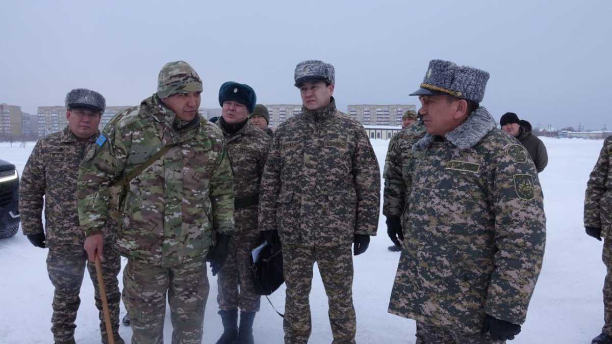 Начальник Генштаба Вооруженных сил совершил рабочую поездку в Актюбинский гарнизон