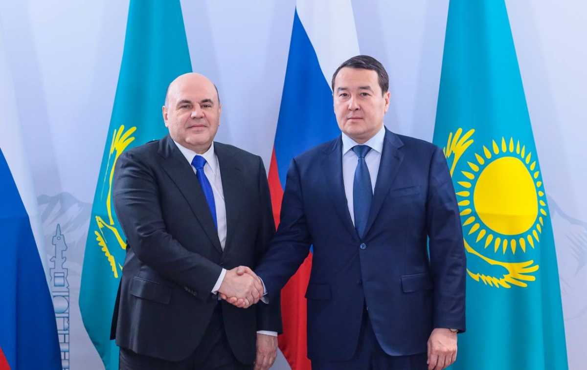 Смаилов и Мишустин провели переговоры в Алматы