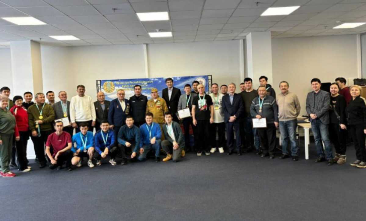 Для казахстанцев-ветеранов Афганистана организовали спортивные турниры