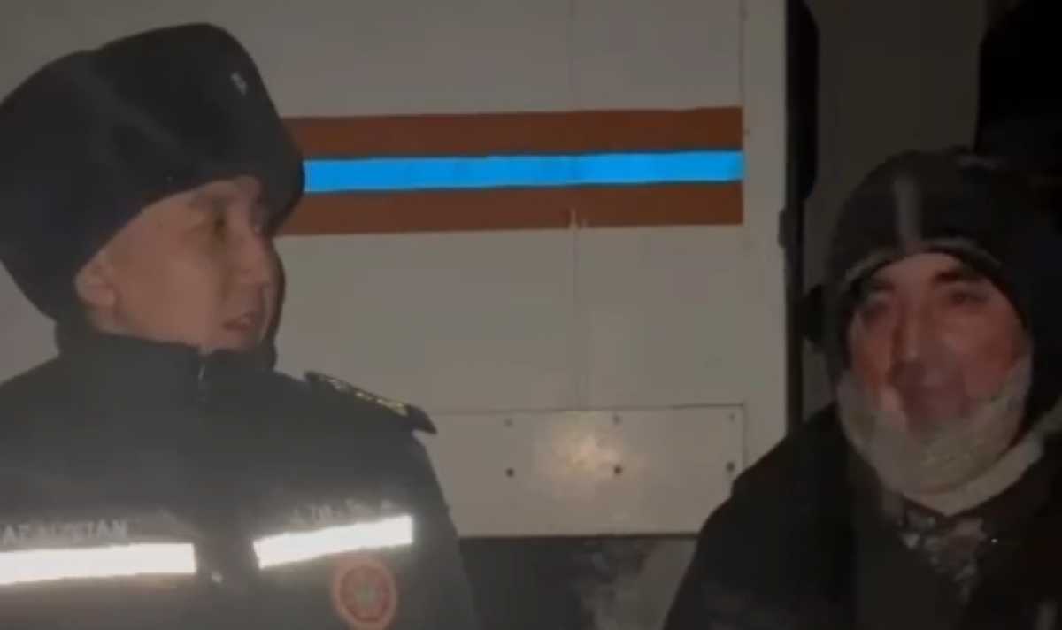 Потерявшегося в непогоду мужчину нашли в Улытауской области