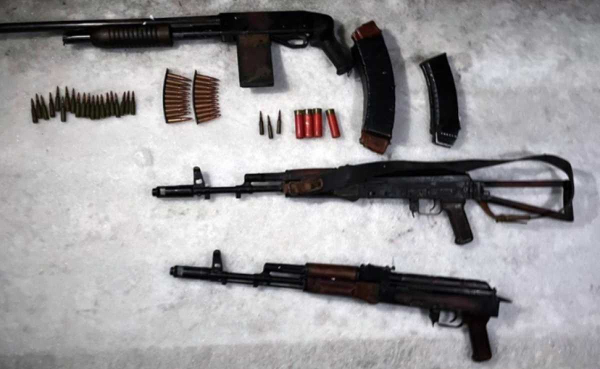Три схрона с оружием и боеприпасами обнаружили в Алматинской области