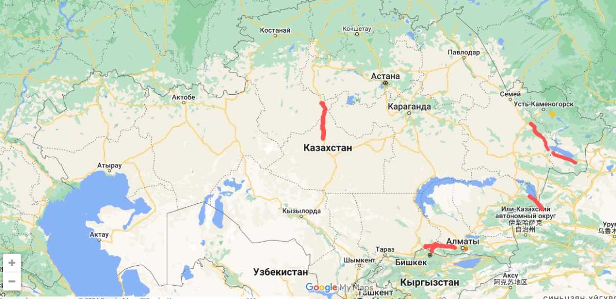 В 10 областях Казахстана закрыты автодороги республиканского значения